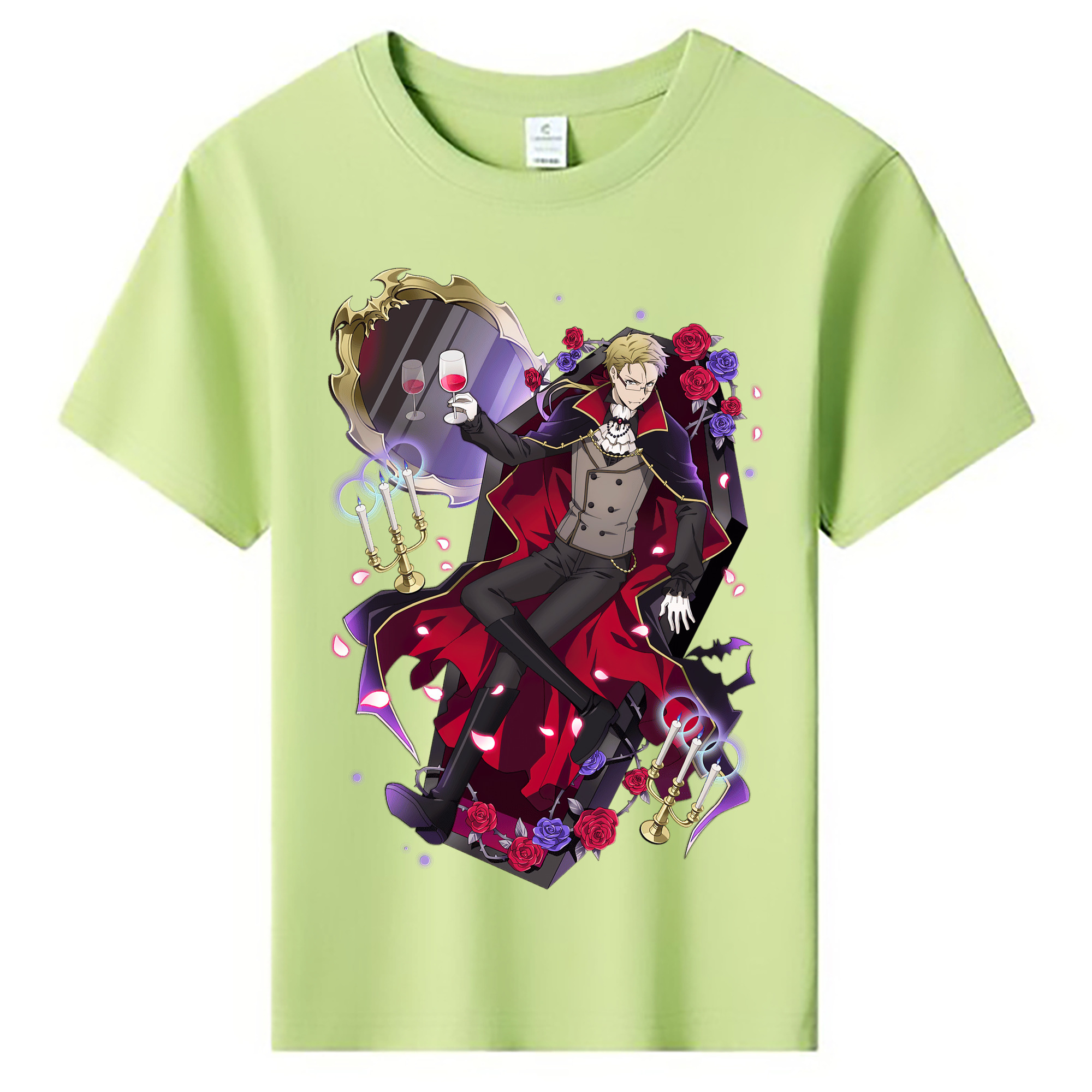 （画像用） 文豪ストレイドッグス Bungo Stray Dogs 綿100％キッズTシャツ（フロントプリント）